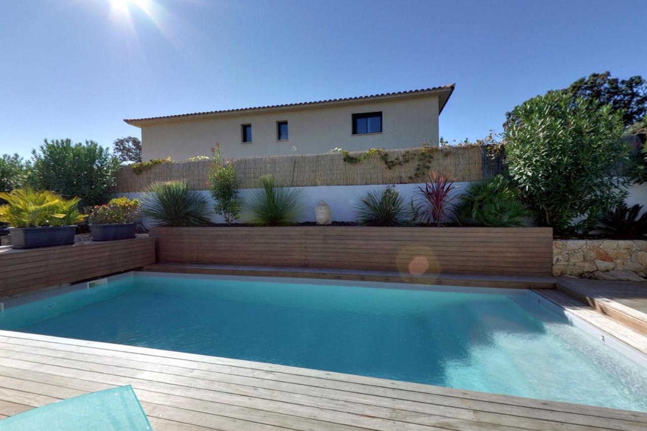 Villa Orethaga Piscine 10 Pers Porto Vecchio Exteriör bild