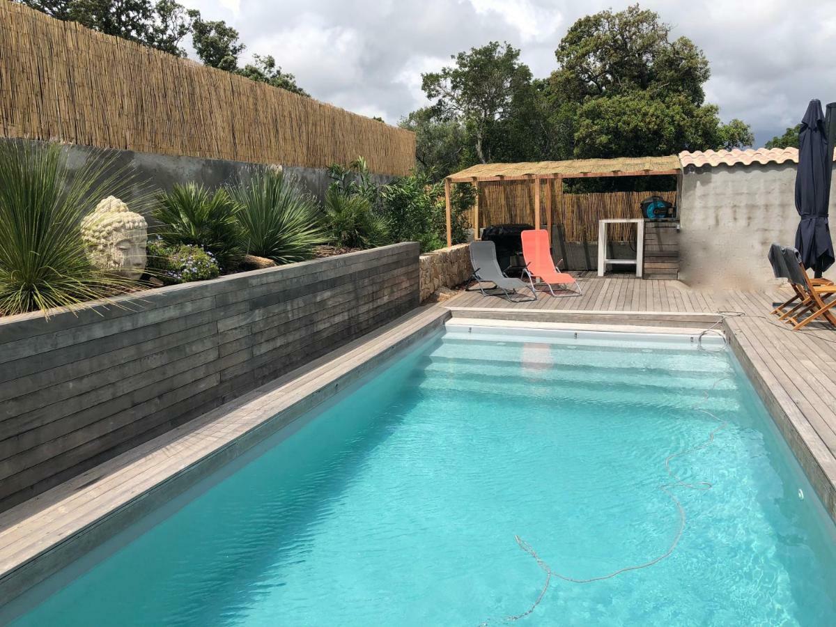 Villa Orethaga Piscine 10 Pers Porto Vecchio Exteriör bild